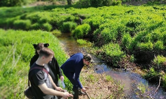 Долина реки Саблинки в верхнем течении