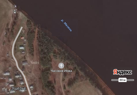 Часовня на месте монастыря преп. Иова Ущельского