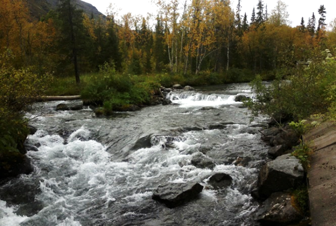 Ручей Вудъяврйок