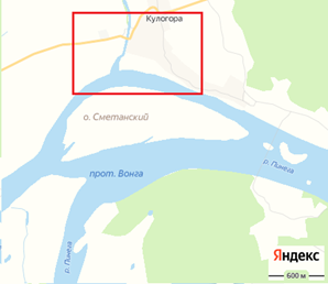 Долина реки Пинеги, пересохшая часть русла 2