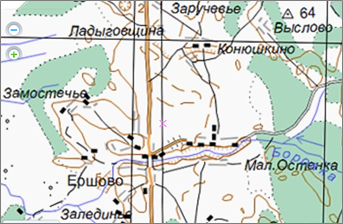 Пересохший малый водоток – ручей 2