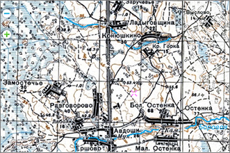 Пересохший малый водоток – ручей