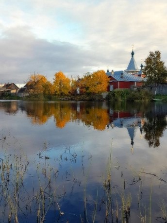 Церковь Рождества Иоанна Предтечи (д. Низовье) на месте Шуйского погоста