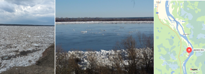 Ледоход на Северной Двине