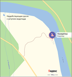 Недействующее русло Понерётки