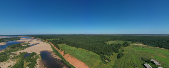 Мезень. Березни. Мыс в Юроме 2