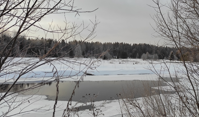 Полыньи. Река Кема, Вологодская область 2