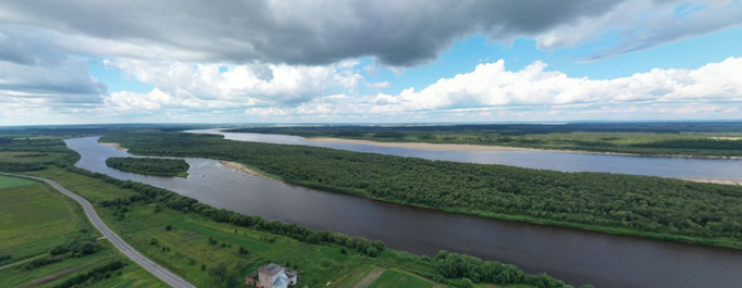 Фрагмент панорамы Северной Двины. Яндекс.Карты