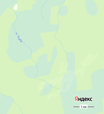 Река Труба (Яндекс.Карты)