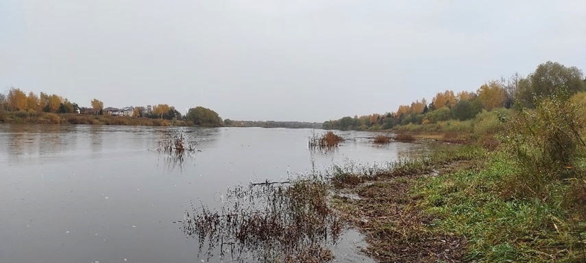 Река Мста около д. Белая Гора