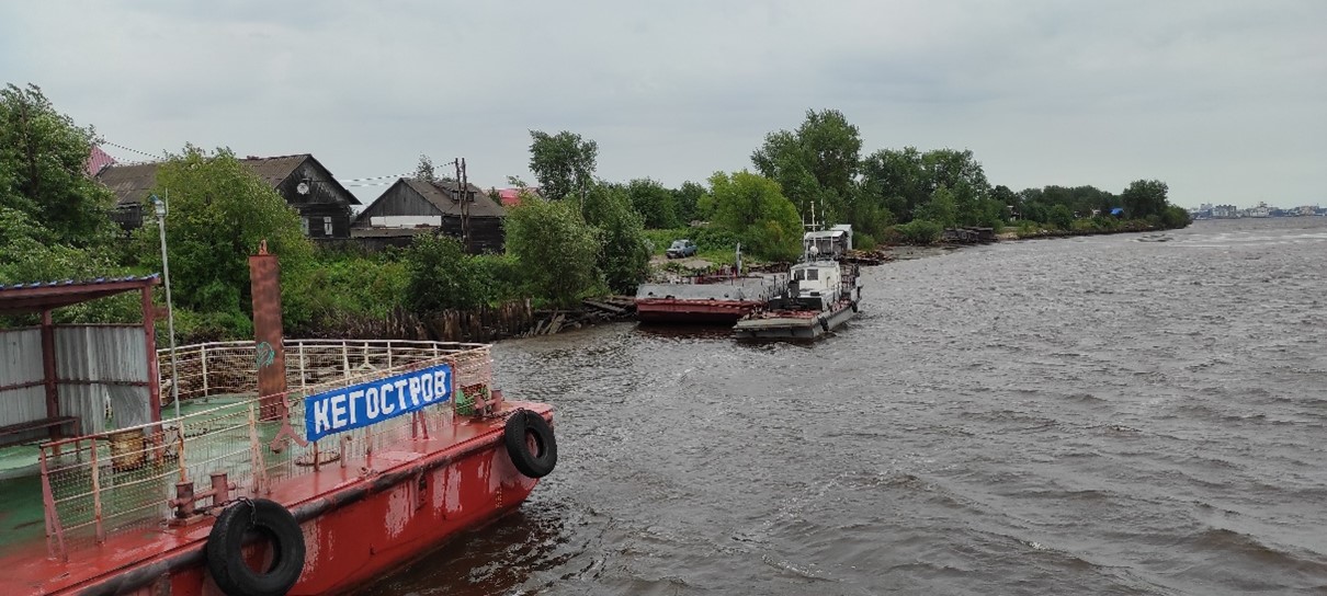 Причал в Кегоострове