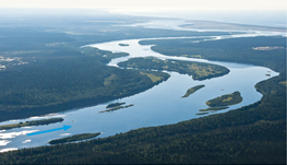 Река Варзуга. Устьевой участок 0–17 км выше устья