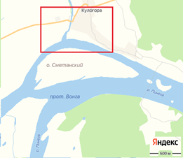 Пересыхающий рукав Пинеги в начале Кулойского канала 2