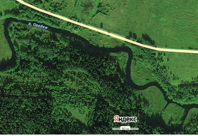 Старицы в пойме Оредежа (База практик РГГМУ Даймище)