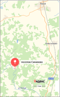 Река Пузня в районе деревни Синихово 2