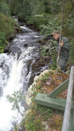 Водопад Мянтикоски. Национальный парк Паанаярви Фото А. Соколовой