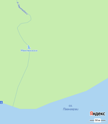 Водопад Мянтикоски. Национальный парк Паанаярви Фото А. Соколовой