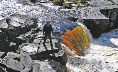 Водопад Воицкий падун. Надвоицкое городское поселение, Сегежский район, Республика Карелия. Фото С. Мызникова 